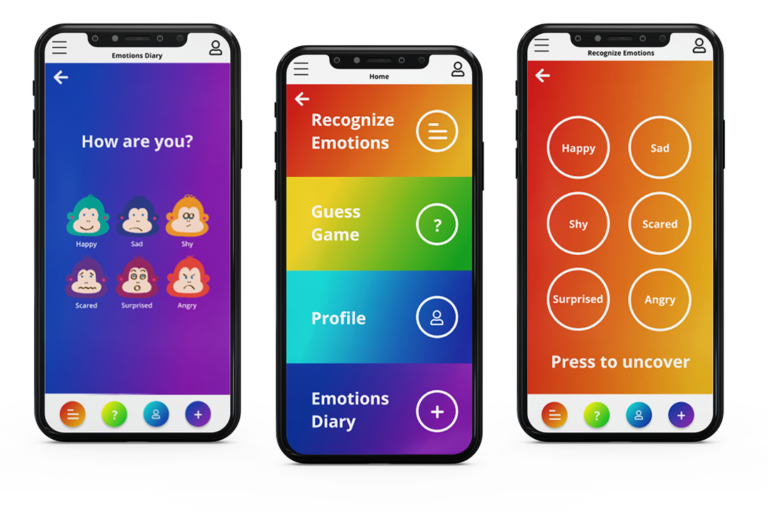 Emotions mockups